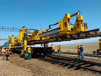 Казахстан начал строить новые ж/д пути на участке Достык-Мойынты